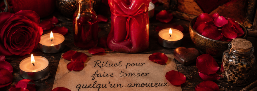Rituel pour faire tomber quelqu’un amoureux