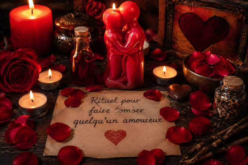 Rituel pour faire tomber quelqu’un amoureux